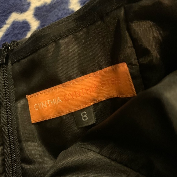 Black Cocktail Dress - Picture 3 of 3